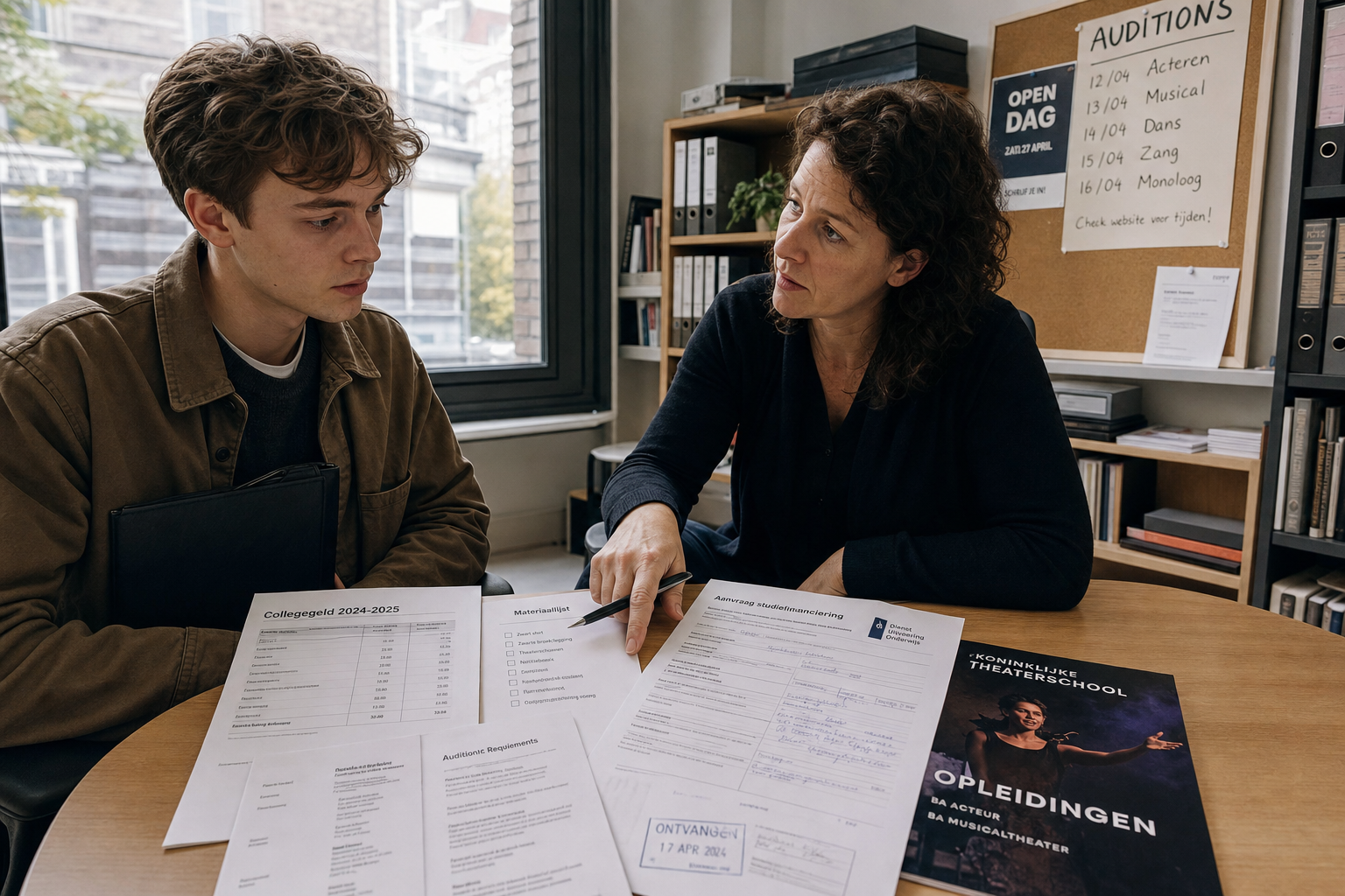 Kosten theaterschool en financiering
